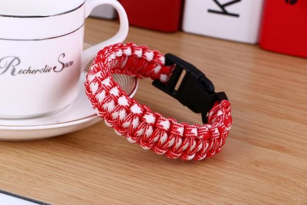 men's new survival paracord bracelet for men outdoor camping hiking buckle wristband women rope bracelet male jewelry h bbybio
men's new survival paracord bracelet for men outdoor camping hiking buckle wristband women rope bracelet male jewelry h bbybio