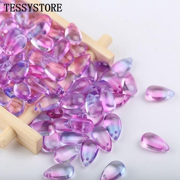 10pcs czech teardrop-shaped lampwork beads multi gradient color glass beads for jewelry making earrings handmade diy accessories bbyumm
10pcs czech teardrop-shaped lampwork beads multi gradient color glass beads for jewelry making earrings handmade diy accessories bbyumm