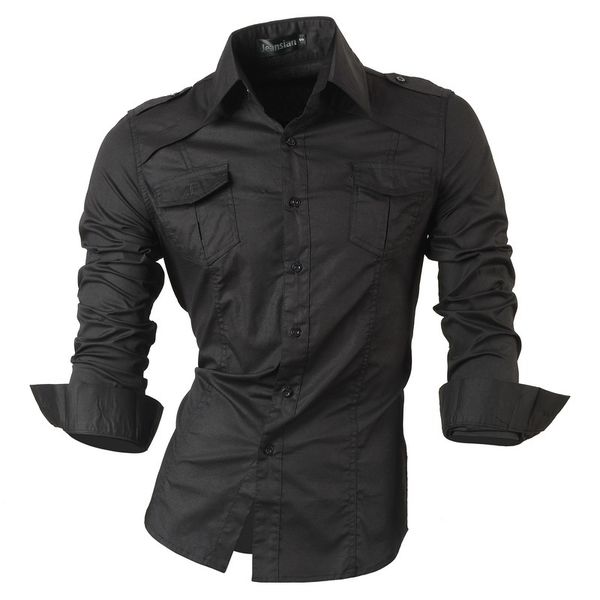 jeansian spring autumn features shirts men casual jeans shirt new arrival long sleeve casual slim fit male shirts 8001 1021, White;black
jeansian spring autumn features shirts men casual jeans shirt new arrival long sleeve casual slim fit male shirts 8001 1021, White;black