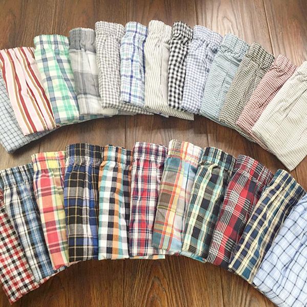 underpants men's underwear cotton summer four-corner plus size pajamas home shorts thin loose boxer, Black;white
underpants men's underwear cotton summer four-corner plus size pajamas home shorts thin loose boxer, Black;white