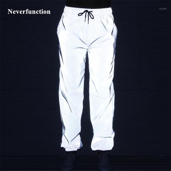 men full reflective waterproof casual pants skateboard dance trousers hip hop men harajuku night sporting jogger sweatpants1, Black
men full reflective waterproof casual pants skateboard dance trousers hip hop men harajuku night sporting jogger sweatpants1, Black
