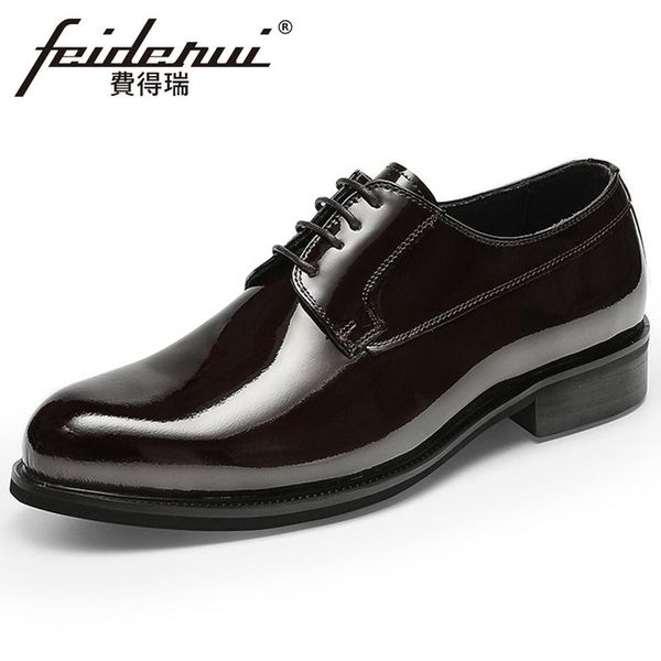 new arrival patent leather men's formal dress oxfords round toe laces derby handmade wedding party man shoes for bridal fhs228, Black
new arrival patent leather men's formal dress oxfords round toe laces derby handmade wedding party man shoes for bridal fhs228, Black