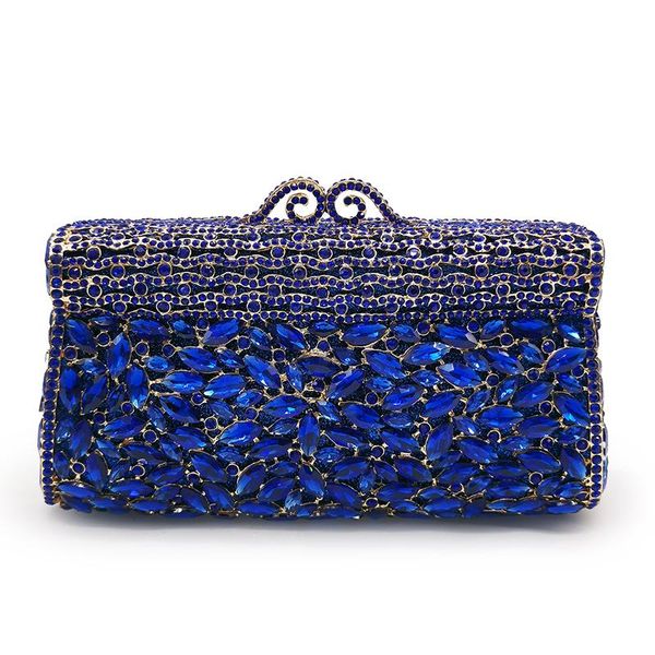 luxury gold metal blue rhinestone purse design party prom clutches women chain handbag evening shoulder bags
luxury gold metal blue rhinestone purse design party prom clutches women chain handbag evening shoulder bags