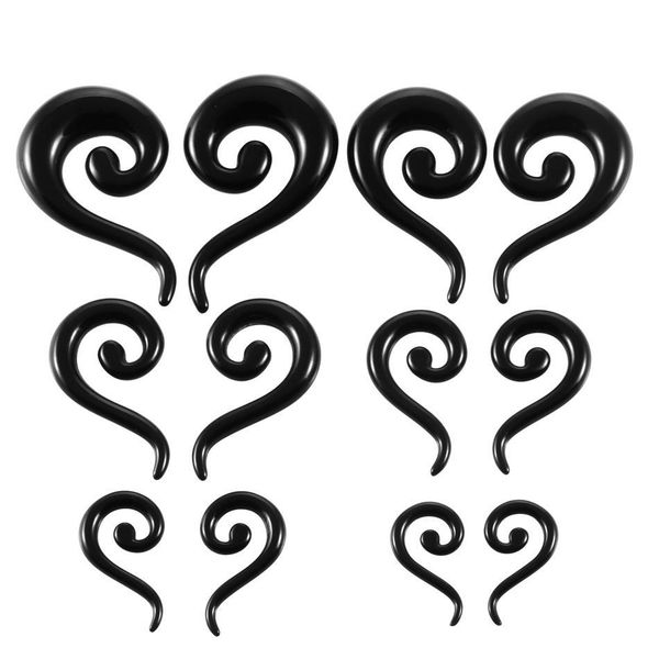 2 pcs acrylic ear gauges black tunnels ear plugs ear expanders cartilagem tunnel jewelry tragus piercing body piercing jewelry q bbyvld, Silver
2 pcs acrylic ear gauges black tunnels ear plugs ear expanders cartilagem tunnel jewelry tragus piercing body piercing jewelry q bbyvld, Silver