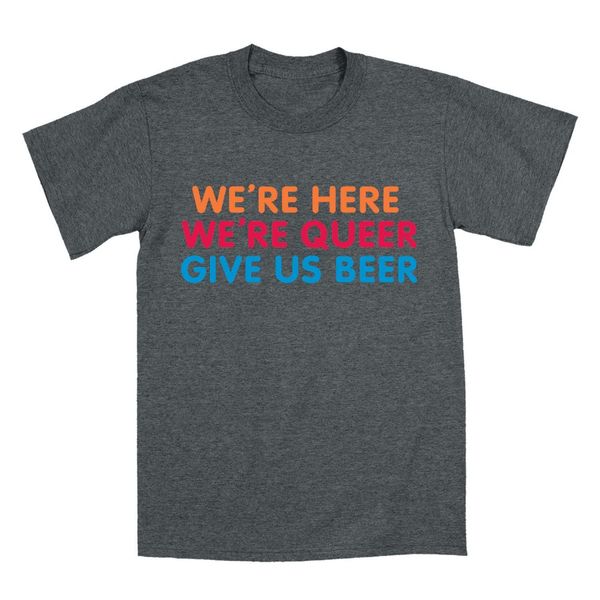 fashion short sleeved camisetas slim fit tees we're here we're queer give beer funny mens lim fit hooded sweatshirt hoodie men t
fashion short sleeved camisetas slim fit tees we're here we're queer give beer funny mens lim fit hooded sweatshirt hoodie men t
