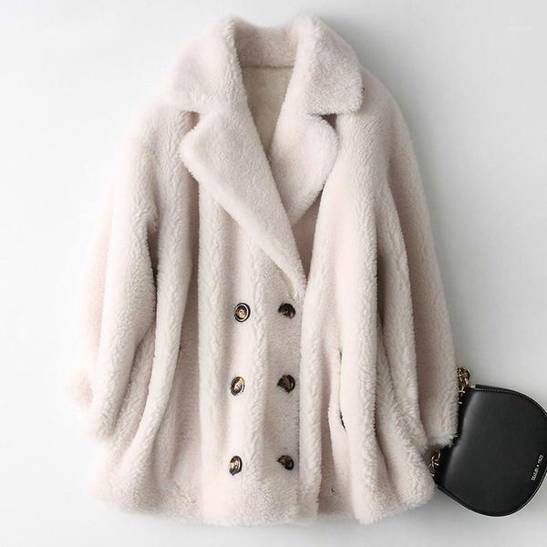 real fur coat female 100% wool jacket autumn winter coat women clothes 2020 korean vintage sheep fur suede lining zt48381, Black
real fur coat female 100% wool jacket autumn winter coat women clothes 2020 korean vintage sheep fur suede lining zt48381, Black