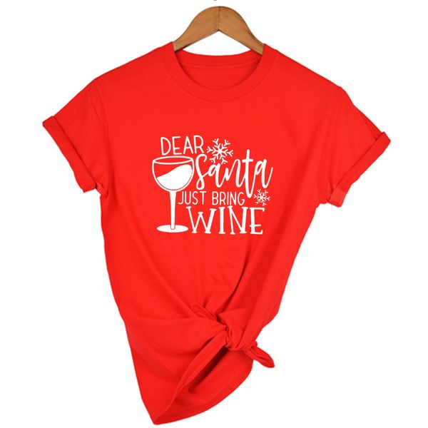 fashion dear santa bring wine christmas women t-shirt xmas gift short sleeve funny graphic slogan aesthetic tee tumblr 2020, White
fashion dear santa bring wine christmas women t-shirt xmas gift short sleeve funny graphic slogan aesthetic tee tumblr 2020, White
