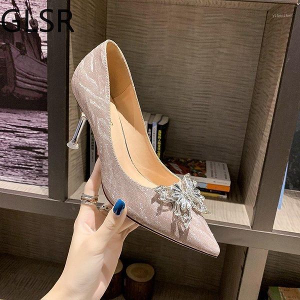 dress shoes elegant bling crystal gold women's pumps 2021 spring pointed toe high heels 7 cm sweet butterfly single woman1, Black
dress shoes elegant bling crystal gold women's pumps 2021 spring pointed toe high heels 7 cm sweet butterfly single woman1, Black