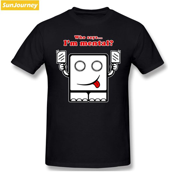 who says i'm mental t shirt funny cartoon men t shirt big size crewneck short sleeve custom clothes for men sport hooded sweatshirt hoo 
who says i'm mental t shirt funny cartoon men t shirt big size crewneck short sleeve custom clothes for men sport hooded sweatshirt hoo