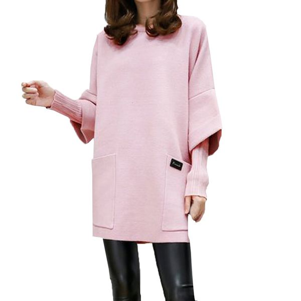 sagace autumn and winter wear ladies long-sleeved round neck solid color casual mini chic fashion cute loose, Black;gray
sagace autumn and winter wear ladies long-sleeved round neck solid color casual mini chic fashion cute loose, Black;gray