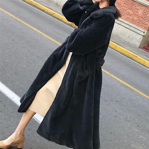 2020 new winter loose women faux fur overcoat thicken ladies coat long fashion casual warm solid color female outerwear1, Black
2020 new winter loose women faux fur overcoat thicken ladies coat long fashion casual warm solid color female outerwear1, Black