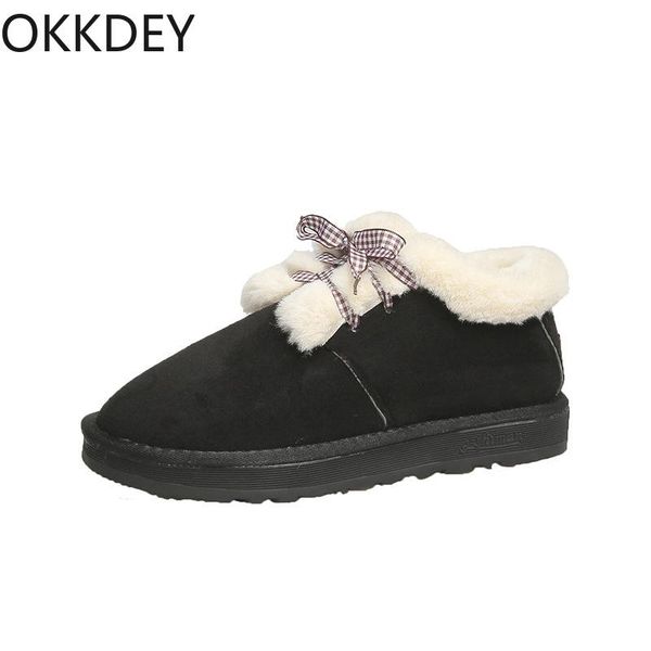 okkdey 2020 new snow boots women's casual plush cotton shoes korean low-simple flat-heel comfortable round-toe cotton shoes, Black
okkdey 2020 new snow boots women's casual plush cotton shoes korean low-simple flat-heel comfortable round-toe cotton shoes, Black