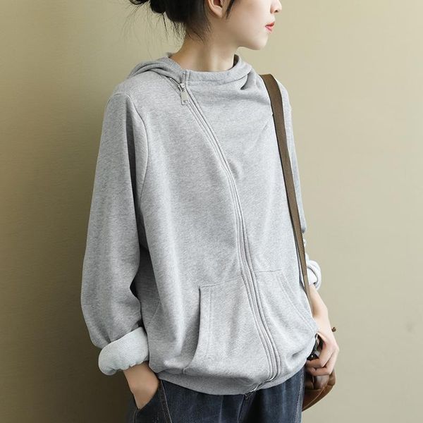 new arrival spring arts style women long sleeve loose hooded hoodies all-matched casual solid oversized hoody ladies jacket s589 201203, Black
new arrival spring arts style women long sleeve loose hooded hoodies all-matched casual solid oversized hoody ladies jacket s589 201203, Black