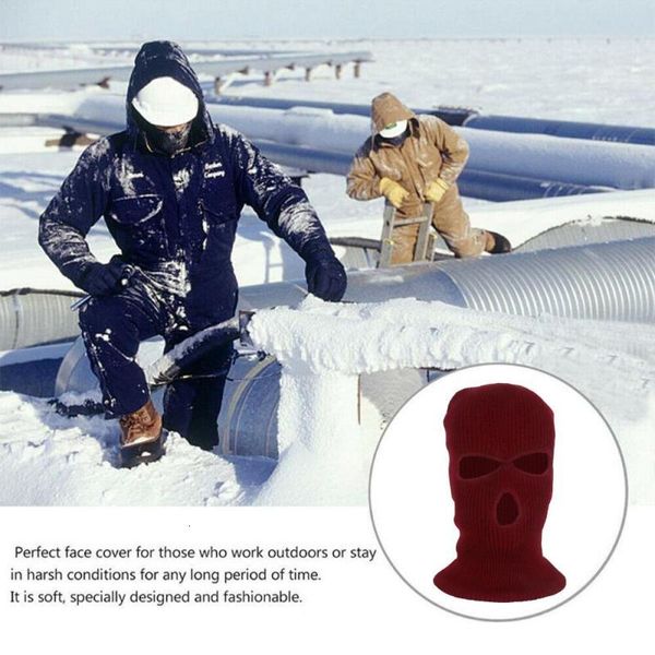knitted balaclava winter 3-hole knit full ski mask beanie hat adults warm outdoor face cover sp
knitted balaclava winter 3-hole knit full ski mask beanie hat adults warm outdoor face cover sp