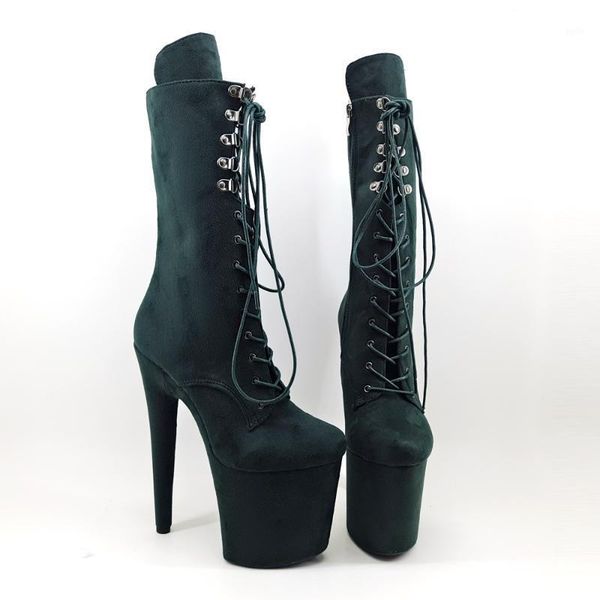 cinessd suede darkgreen 20cm/8inches pole dancing shoes high heel platform boots closed toe pole dance boot1, Black
cinessd suede darkgreen 20cm/8inches pole dancing shoes high heel platform boots closed toe pole dance boot1, Black