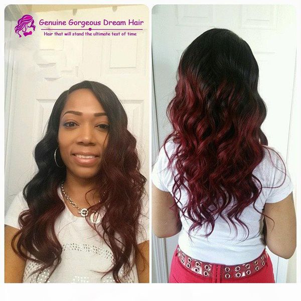 ombre full lace wig glueless color #1 99j red lace front wig human hair indian silky straight wigs with bleached konts, Black;brown
ombre full lace wig glueless color #1 99j red lace front wig human hair indian silky straight wigs with bleached konts, Black;brown