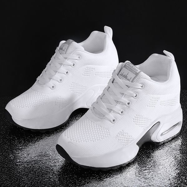 women shoes platform ladies sneakers breathable women casual shoes woman air cushion fashion height increasing shoes plus size 1006, Black;white
women shoes platform ladies sneakers breathable women casual shoes woman air cushion fashion height increasing shoes plus size 1006, Black;white