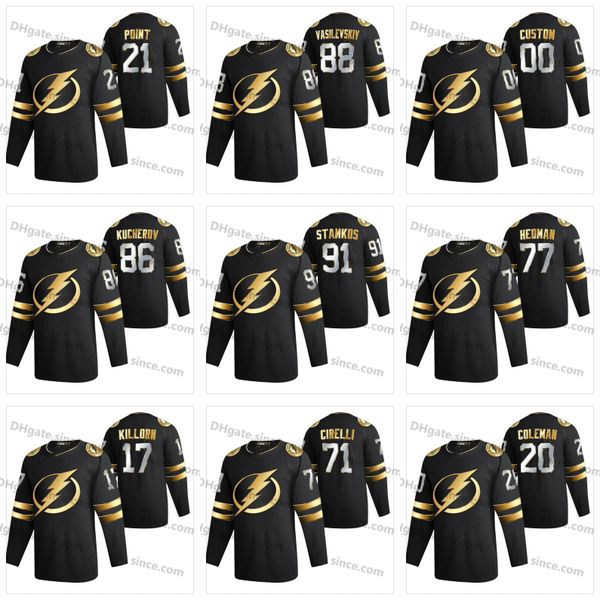 tampa bay lightning stamkos 2021 golden limited edition black jersey 21 point mcdonagh palat hedman kucherov vasilevskiy killorn coleman, Black;red
tampa bay lightning stamkos 2021 golden limited edition black jersey 21 point mcdonagh palat hedman kucherov vasilevskiy killorn coleman, Black;red