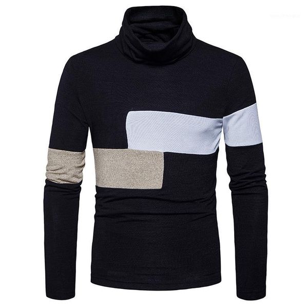men's sweaters fashion 2021 autumn winter casual wool thermal warm long sleeve turtleneck patchwork knitted men sweater pullovers suete, White;black
men's sweaters fashion 2021 autumn winter casual wool thermal warm long sleeve turtleneck patchwork knitted men sweater pullovers suete, White;black