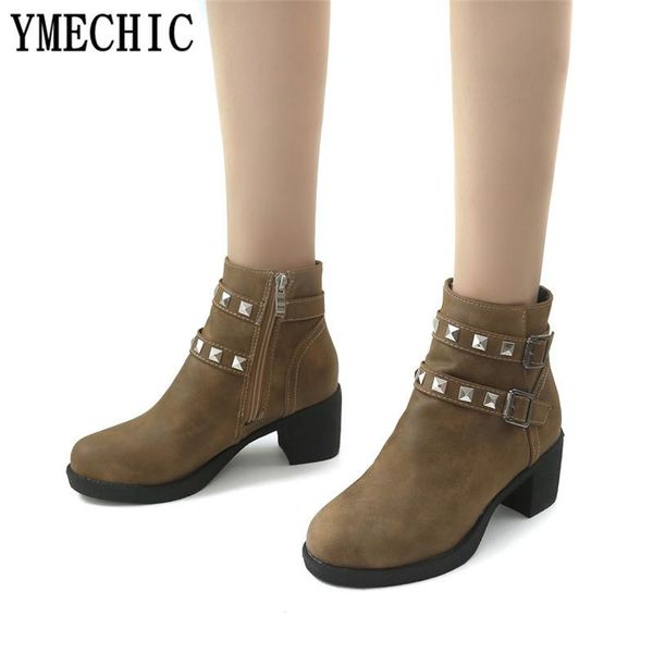 ymechic 2021 womens block chunky high heel ankle motorcycle boots buckle strap rivets ladies brown black plus size shoes bootie
ymechic 2021 womens block chunky high heel ankle motorcycle boots buckle strap rivets ladies brown black plus size shoes bootie