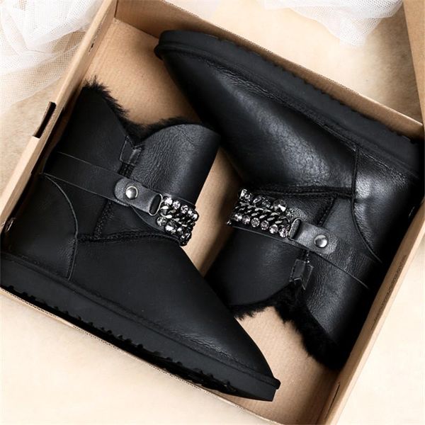 scarpe donna women boots female shoes crystal chaussures femme plush ladies boots slip on women winter mixed color, Black
scarpe donna women boots female shoes crystal chaussures femme plush ladies boots slip on women winter mixed color, Black