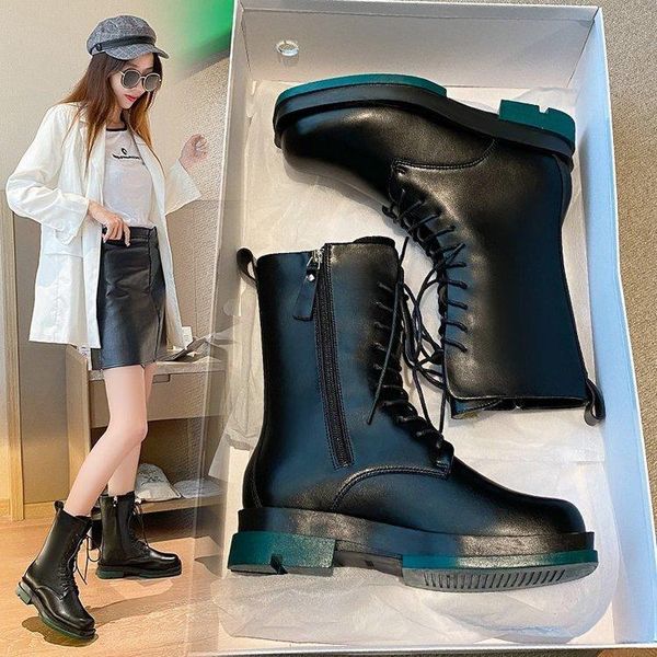 winter boots lady booties ladies women shoes autumn boots-women low heels booties round toe 2020 mid calf rubber rock, Black
winter boots lady booties ladies women shoes autumn boots-women low heels booties round toe 2020 mid calf rubber rock, Black