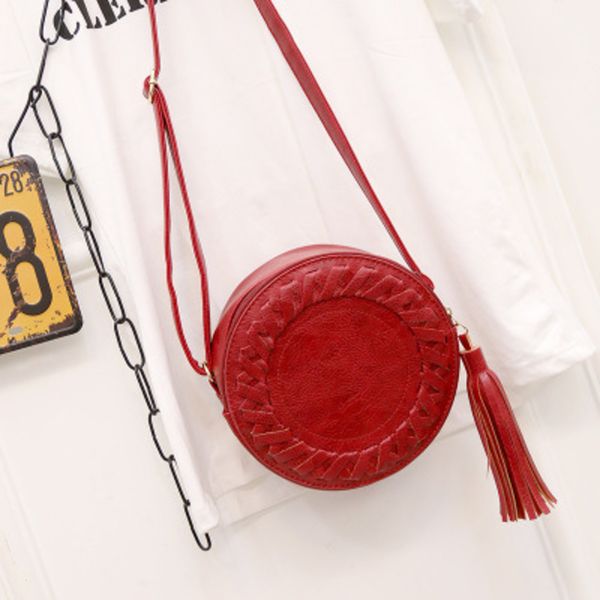 hbp non-brand new style women's bag fashion version women's shoulder bag 2020 solid color woven tassel small round bag fashion mak
hbp non-brand new style women's bag fashion version women's shoulder bag 2020 solid color woven tassel small round bag fashion mak