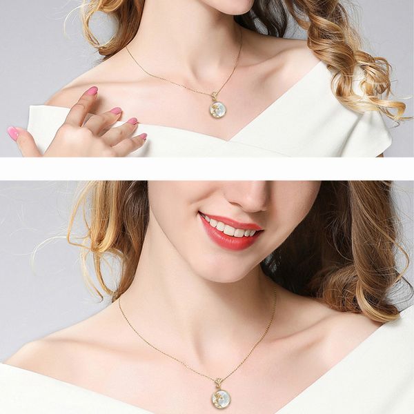 personalized chinese style jewelry fashion s925 sterling silver necklace female ginkgo series versatile white shell pendant
personalized chinese style jewelry fashion s925 sterling silver necklace female ginkgo series versatile white shell pendant
