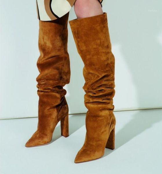 selling bronw suede loose fall boots pointed toe women square heels winter boots chunky heels knee high winter1, Black
selling bronw suede loose fall boots pointed toe women square heels winter boots chunky heels knee high winter1, Black