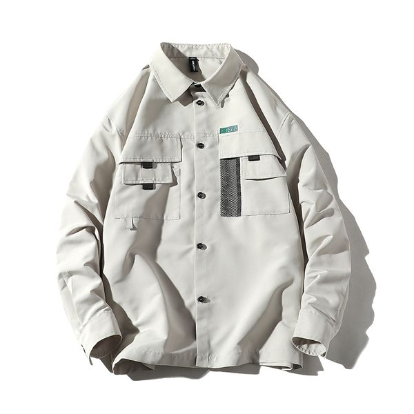 2021 casual tooling spring autumn new fashion vintage jackets street slim button windbreaker jacket men uon4, Black;brown
2021 casual tooling spring autumn new fashion vintage jackets street slim button windbreaker jacket men uon4, Black;brown