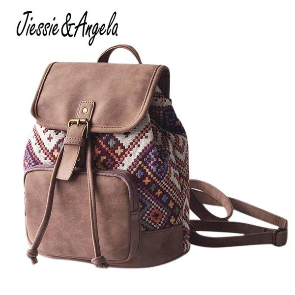 backpack style jiessie & angela fashion bohemian for teenagers girls school bags canvas backpacks travel bag bolsas mochila
backpack style jiessie & angela fashion bohemian for teenagers girls school bags canvas backpacks travel bag bolsas mochila