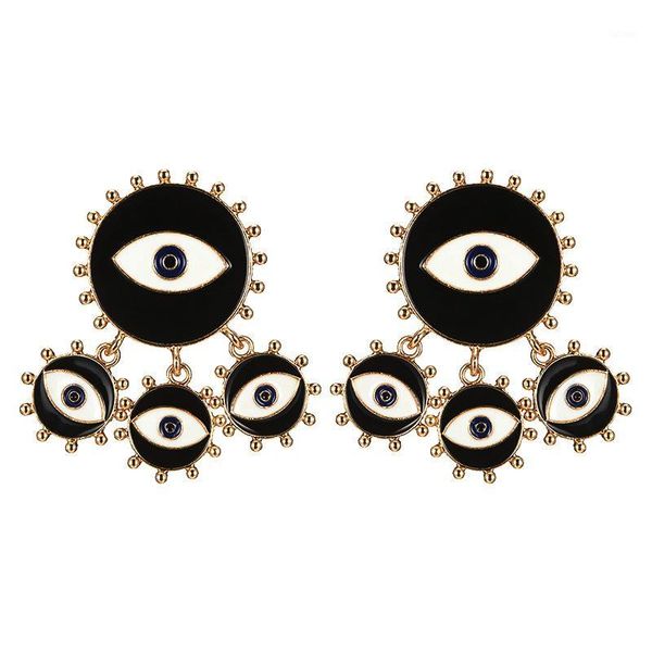 european enamel black eye earrings for women jewelry punk gold color ear stud handmade womens stud earings girl gift e2871, Golden;silver
european enamel black eye earrings for women jewelry punk gold color ear stud handmade womens stud earings girl gift e2871, Golden;silver