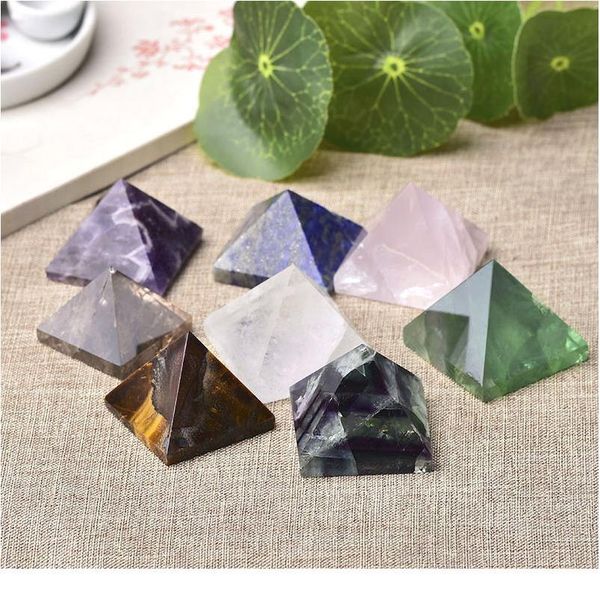 natural crystal pyramid tigers eye lazuli reiki healing stone crystal point collection crafts and home decoration and d qylemz, Black
natural crystal pyramid tigers eye lazuli reiki healing stone crystal point collection crafts and home decoration and d qylemz, Black