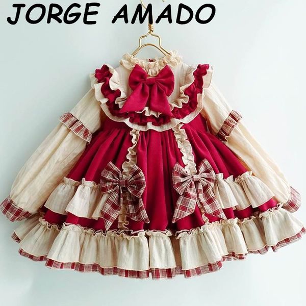 baby girls party dresses kids lolita dresses for girls big bow long sleeve princess girls dresses baby clothes e20002, Red;yellow
baby girls party dresses kids lolita dresses for girls big bow long sleeve princess girls dresses baby clothes e20002, Red;yellow