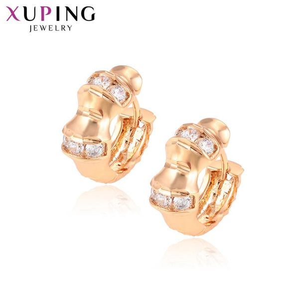xuping elegant temperament new design earrings hoops style for women jewelry halloween gifts 95196, Golden;silver
xuping elegant temperament new design earrings hoops style for women jewelry halloween gifts 95196, Golden;silver