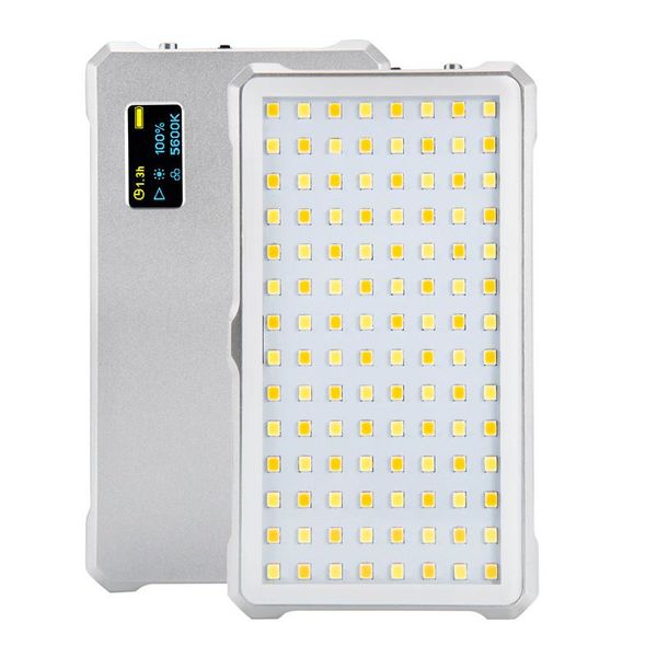 Led Pgraphy Light F12 Dual Color Temperature Metal Body Light Soft 3200k-5600k Color Temperature Control Oled Display