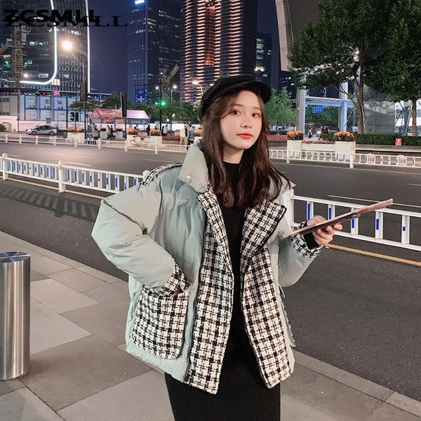 women's down & parkas zcsmll cotton short woolen stitching jacket winter 2021 korean style loose bread coat, Black
women's down & parkas zcsmll cotton short woolen stitching jacket winter 2021 korean style loose bread coat, Black