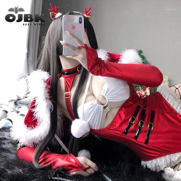ojbk red christmas princess cosplay costumes bodysuit with shawl gloves stocking open chest outfit temptation anime set1, Silver
ojbk red christmas princess cosplay costumes bodysuit with shawl gloves stocking open chest outfit temptation anime set1, Silver