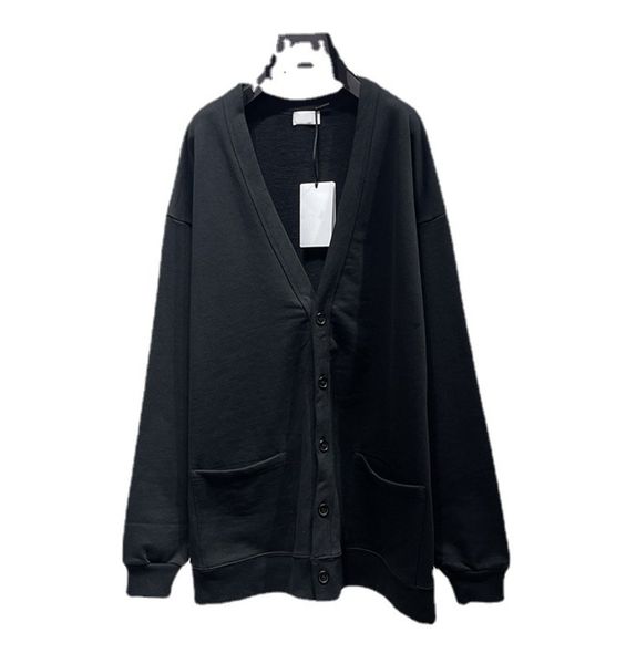 autumn winter ce home black v-neck cardigan pure cotton knitted letter casual outer men's and women's coat, Black;brown
autumn winter ce home black v-neck cardigan pure cotton knitted letter casual outer men's and women's coat, Black;brown