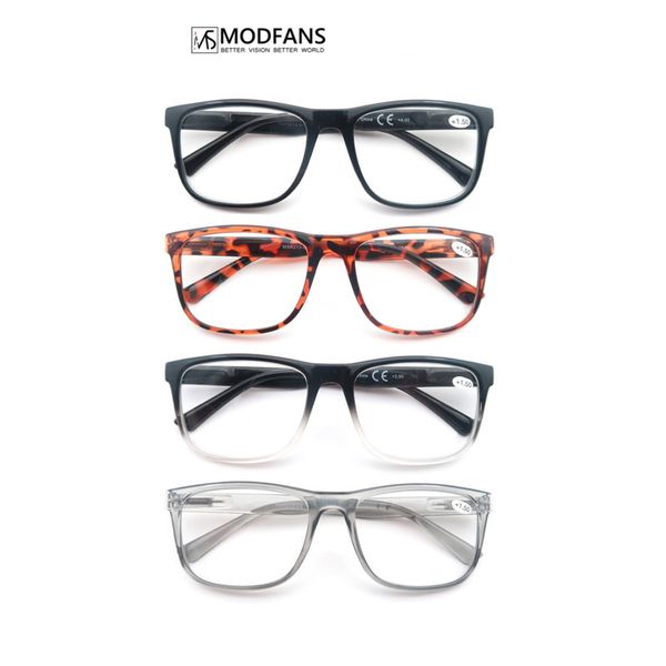 modfans men eyeframe glasses rectangle large oversize reading glasses for men readers lightweight plastic spring hinge glasses, White;black
modfans men eyeframe glasses rectangle large oversize reading glasses for men readers lightweight plastic spring hinge glasses, White;black