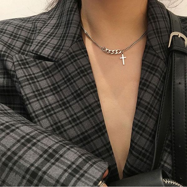 kmvexo gothic kpop fashion cross chain choker necklace metal thin chains necklaces men women egirl friends street jewelry, Golden;silver
kmvexo gothic kpop fashion cross chain choker necklace metal thin chains necklaces men women egirl friends street jewelry, Golden;silver