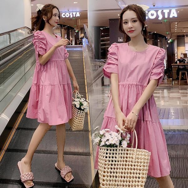 maternity dresses 6818# 2021 summer korean fashion dress sweet chic ins pink loose clothes for pregnant women drawstring slim pregnancy1, White
maternity dresses 6818# 2021 summer korean fashion dress sweet chic ins pink loose clothes for pregnant women drawstring slim pregnancy1, White