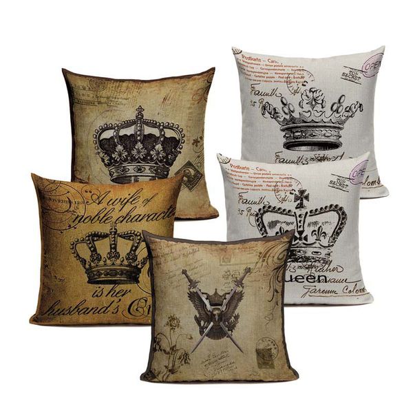 crown decorative pillow geometric cushion cover almofadas vintage spring decor custom black cushions home decor
crown decorative pillow geometric cushion cover almofadas vintage spring decor custom black cushions home decor