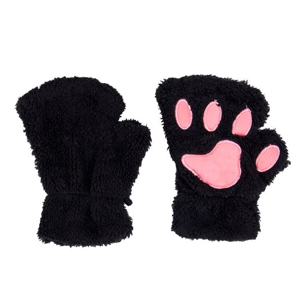 fashion lovely women warm winter cat claw paw mitten plush glove costume half finger, Blue;gray
fashion lovely women warm winter cat claw paw mitten plush glove costume half finger, Blue;gray