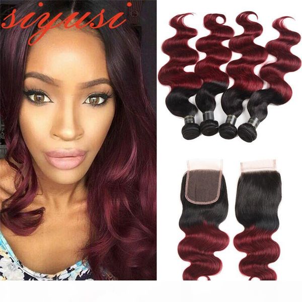 brazilian virgin hair weave 3 4 bundles burgundy body wave ombre bundles with closure t1b 99j human hair blonde bundles with closure, Black;brown
brazilian virgin hair weave 3 4 bundles burgundy body wave ombre bundles with closure t1b 99j human hair blonde bundles with closure, Black;brown