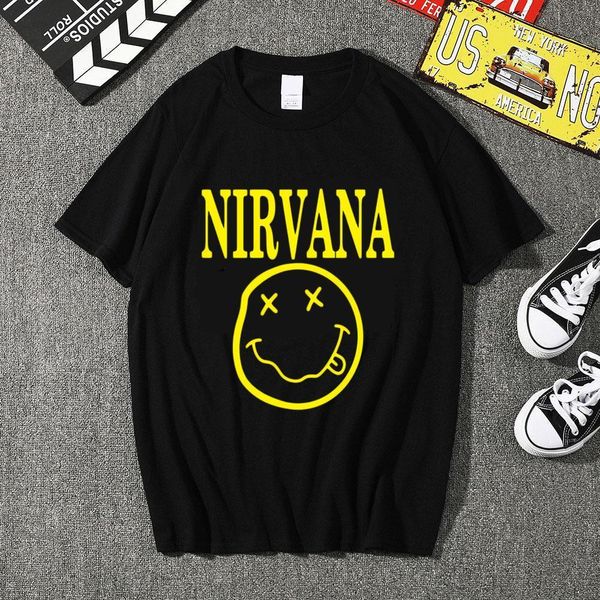 nirvana t-рубашки мужчины женские летние хлопковые топы tees print t футболка мужчины свободные футболки o-шеи homme мода футболки плюс разм, White;black
nirvana t-рубашки мужчины женские летние хлопковые топы tees print t футболка мужчины свободные футболки o-шеи homme мода футболки плюс разм, White;black