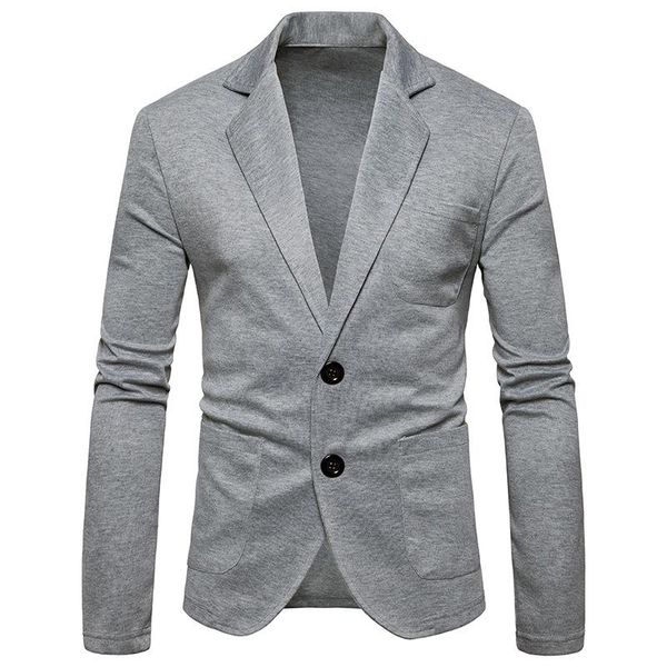 men's suits & blazers men jacket blazer masculino 2021 autumn suit coat knit shirt two button solid color small europe size, White;black
men's suits & blazers men jacket blazer masculino 2021 autumn suit coat knit shirt two button solid color small europe size, White;black