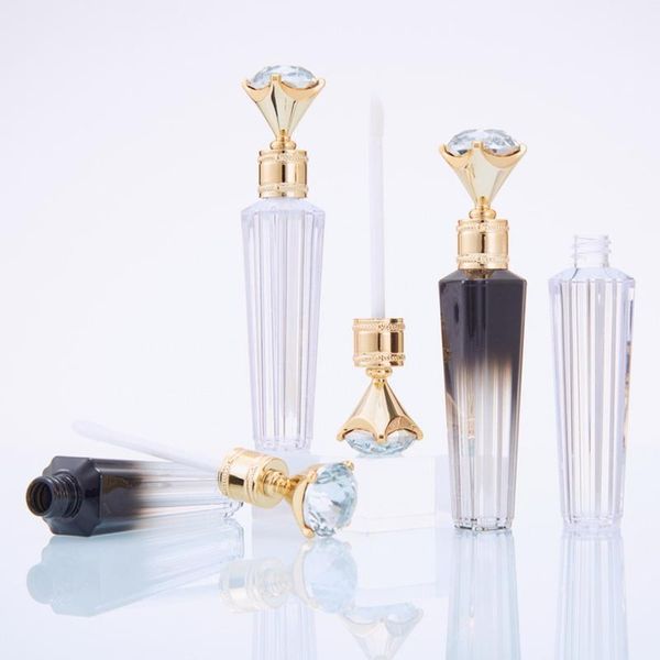 storage bottles & jars 1pcs 3ml gold/gradient black lip gloss tubes with diamond cap small lipstick empty lipgloss packaging cosmetic contai
storage bottles & jars 1pcs 3ml gold/gradient black lip gloss tubes with diamond cap small lipstick empty lipgloss packaging cosmetic contai