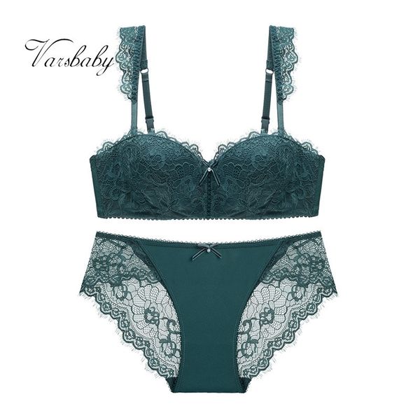 varsbaby ladies floral lace push up half cup underwear underwire bra sets y200115, Red;black 
varsbaby ladies floral lace push up half cup underwear underwire bra sets y200115, Red;black