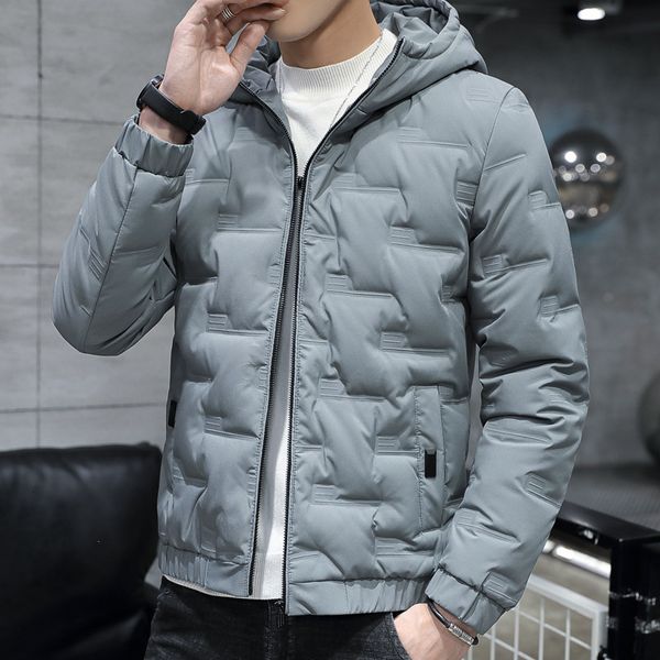 2020 winter new men's short solid color 80 white duck large hooded casual versatile down jacket, Black
2020 winter new men's short solid color 80 white duck large hooded casual versatile down jacket, Black